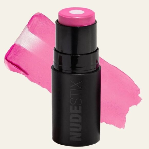 Nudestix Nudies Matte + Glow Core All Over Blush ~ MAGENTA MAGIC 6 g NIB - Picture 2 of 15